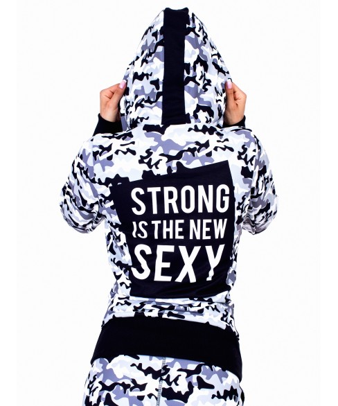 Суитшърт Army gray