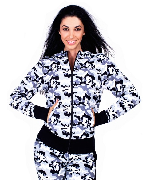 Суитшърт Army gray