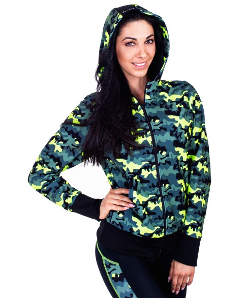 Суитшърт Army neon