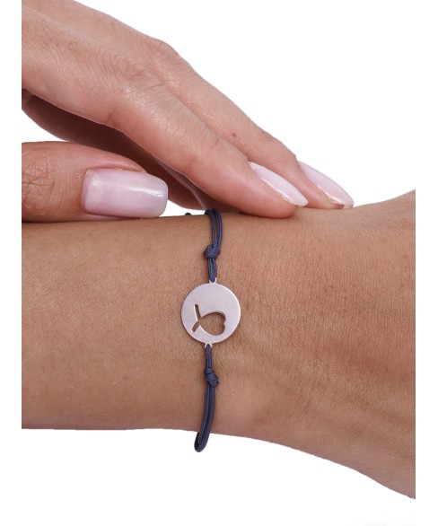 ДИЗАЙНЕРСКА ГРИВНА СЪРЦЕ 14 К бяло злато