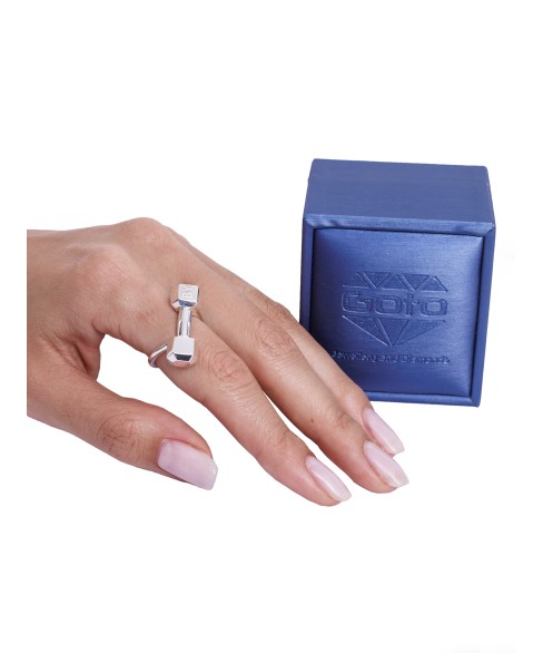 ДИЗАЙНЕРСКИ ПРЪСТЕН "ГИРА" Сребро