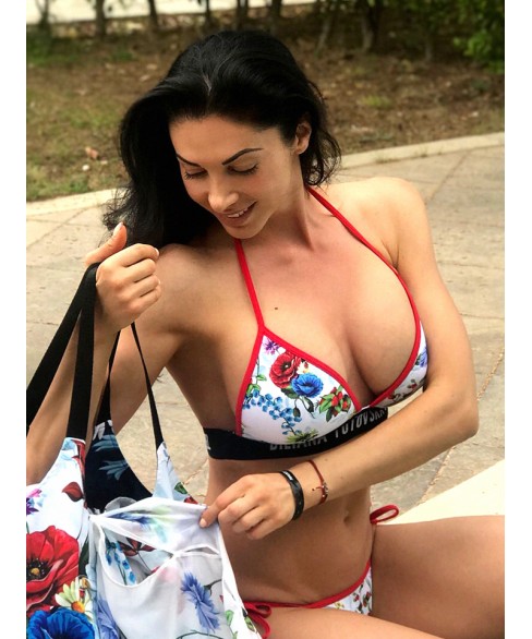 Бански ТОП триъгълници Bright flowers