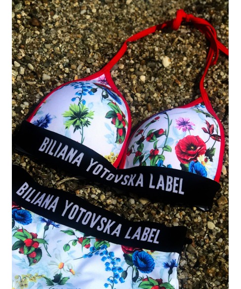 Бански ТОП триъгълници Bright flowers