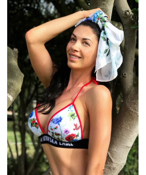 Бански ТОП триъгълници Bright flowers