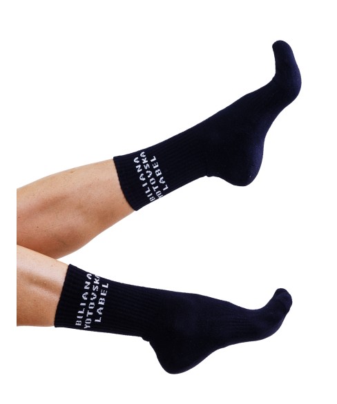 Чорапи черни 3/4