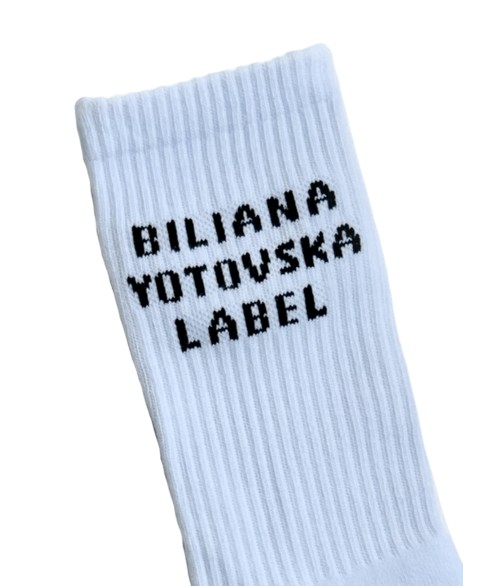 Чорапи бели 3/4