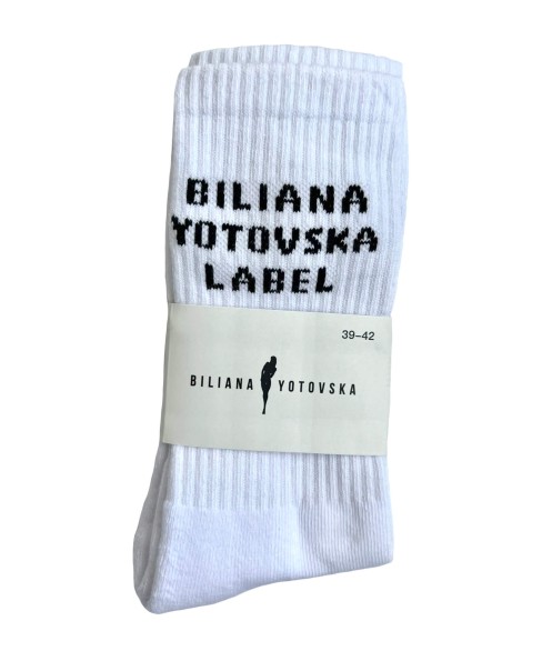 Чорапи бели 3/4