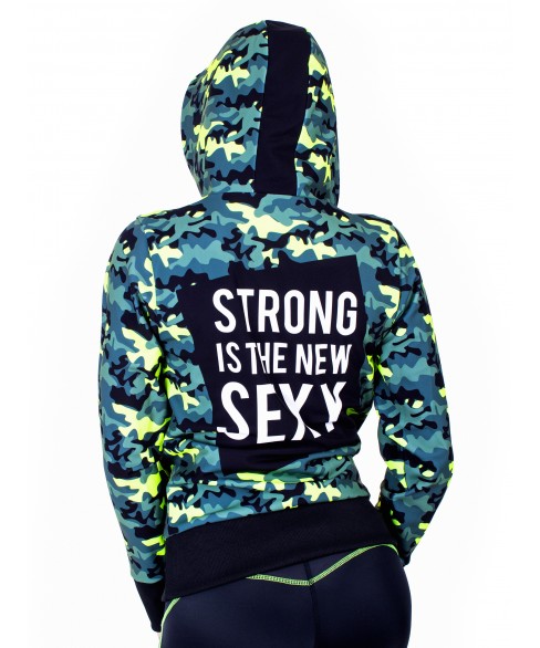 Суитшърт Army neon