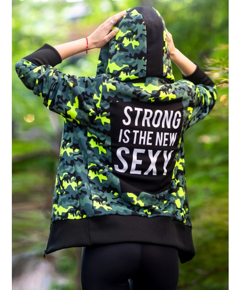 Суитшърт Army neon